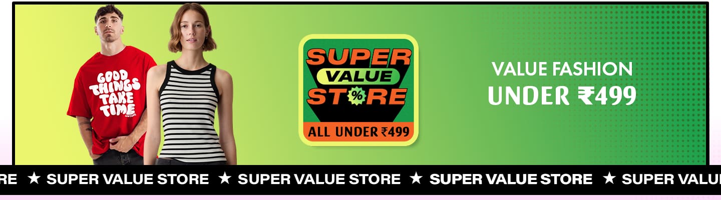Value fashion under 499 (Multi Click - Tops,T-Shirts, and Shirts Under 399 | Kurtis, Kurtas and more Under 499 | Dresses, Co-ord Sets and more Under 5